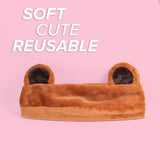 Brown Bear Headband - Korean-Skincare
