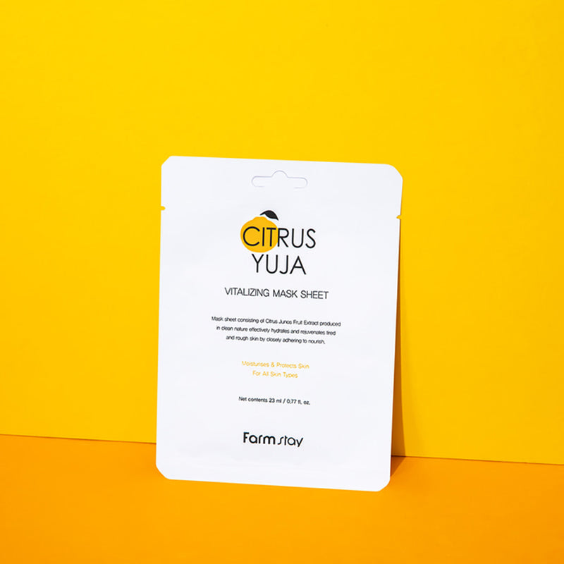 Citrus Yuja Vitalizing Mask Sheet - (Expiring 14/12/2026)