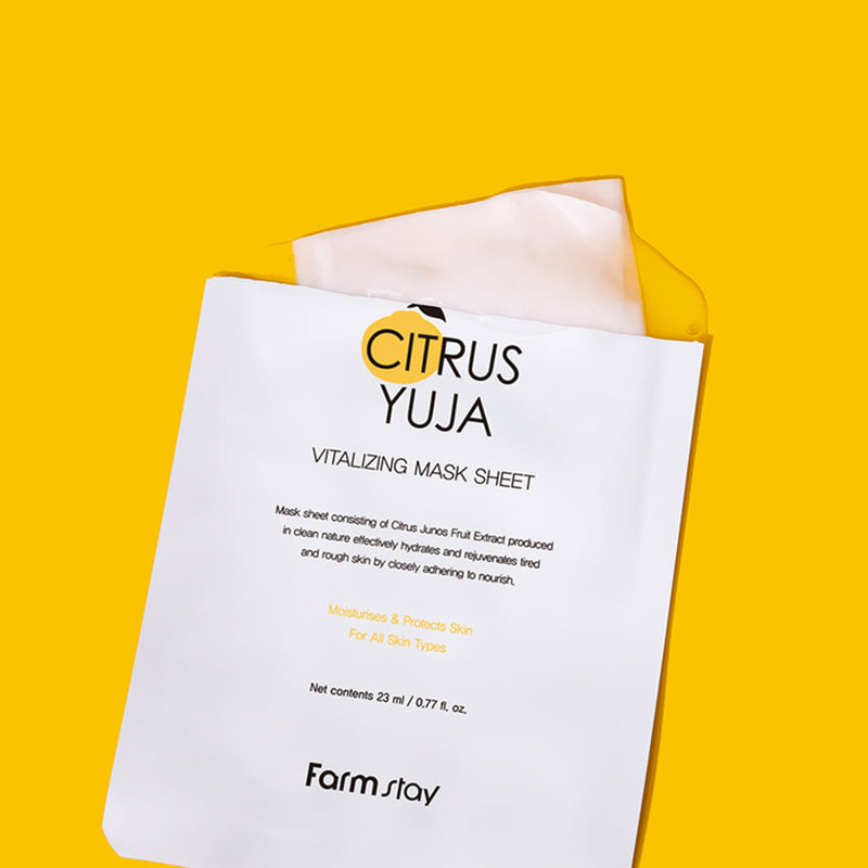 Citrus Yuja Vitalizing Mask Sheet - (Expiring 14/12/2026)