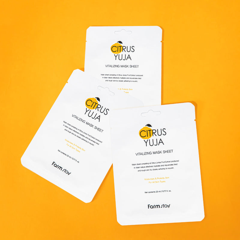 Citrus Yuja Vitalizing Mask Sheet - (Expiring 14/12/2026)