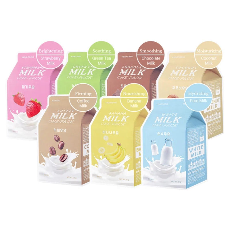  Milk One Pack #Chocolate Milk - Korean-Skincare