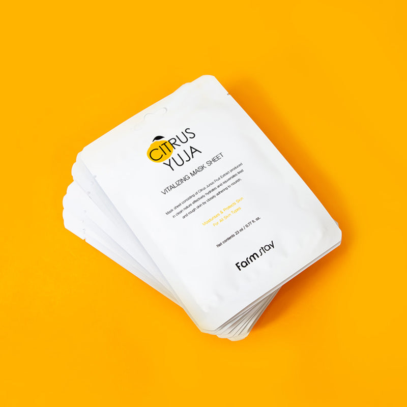 Citrus Yuja Vitalizing Mask Sheet - (Expiring 14/12/2026)